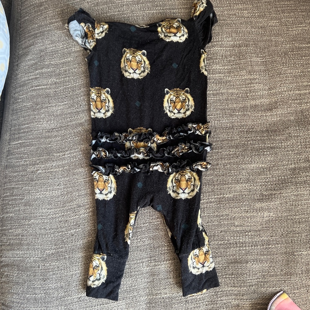 Tiger one piece outfit posh peanut